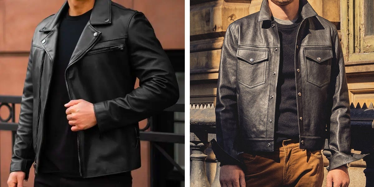 Stylish Leather Jacket or Bomber