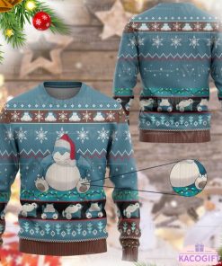 2023 pokemon snorlax ugly christmas sweater 1