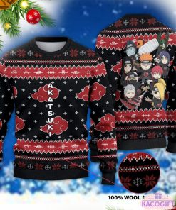akatsuki ugly christmas sweater anime xmas gift 1