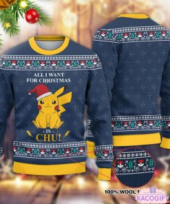 all i want for christmas is chu ugly sweater 1