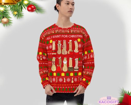 all i want for christmas is dirty xmas ugly sweaters 2