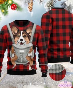 all i want for christmas is more corgi dog ugly sweater 1