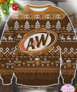 aw root beer ugly christmas sweater 1
