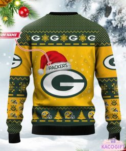 baby yoda green bay packers ugly christmas sweater 3