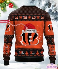 baby yoda star war cincinnati bengals ugly christmas sweater 3