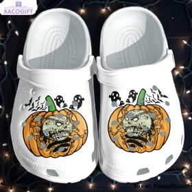 baseball pumpkin 3d printed crocs shoes 1