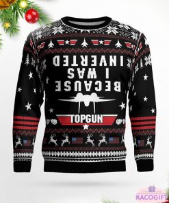 because i saw inverted ugly christmas sweater 1