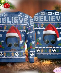 believe team ted lasso ugly christmas sweater sweatshirt 2