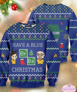 breaking bad holiday unisex wool ugly sweater knitted christmas shirt 1