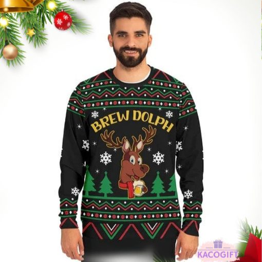 brew dolph! ugly christmas sweater 2