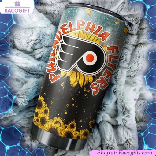 brighten your day with this sunflower flyers nhl tumbler 2 qrvbxd