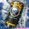 buffalo sabres nhl tumbler with beautiful sunflower design best drink container for hockey fans 1 at8fk7