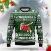 bulldog ugly christmas family sweater 1