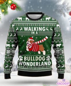 bulldog ugly christmas family sweater 1