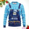 buschs beer ugly christmas sweater 1