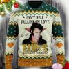 cant help falling in love ugly christmas sweater 1