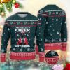 cheer disturbin christmas ugly sweater 1