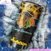 chicago blackhawks nhl tumbler beautiful sunflower tumbler with hockey grunge design g fanatics 1 jtkcul