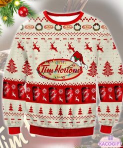 christmas fast food snacks ugly sweater 1