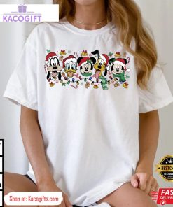 christmas mickey and friends unisex shirt 1 ufhvo5