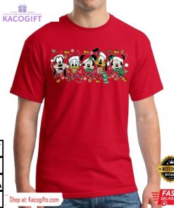 christmas mickey and friends unisex shirt 2 prj05s