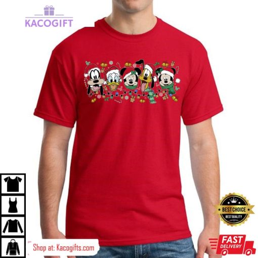 christmas mickey and friends unisex shirt 2 prj05s