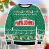 christmas pizza papa john ugly sweater 1