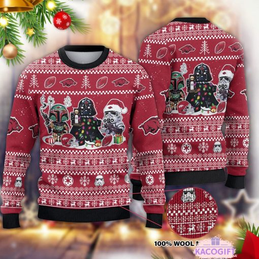 christmas star wars ugly sweater 1