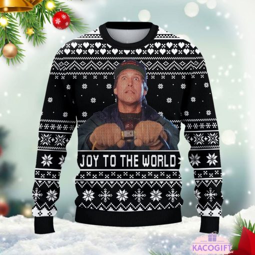 christmas vacation joy to the world ugly sweater 2