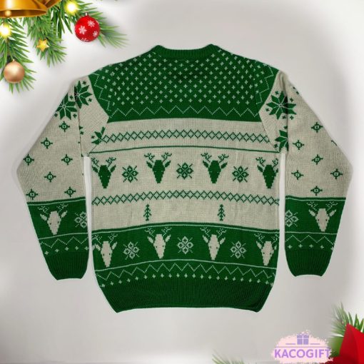 christmas vacation shitters full ugly sweater green 2