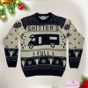 christmas vacation shitters full ugly sweater navy 1