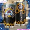 colorado avalanche nhl tumbler beautiful sunflower design to brighten your day 1 qoot9l