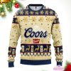 coors beer ugly christmas sweater 1