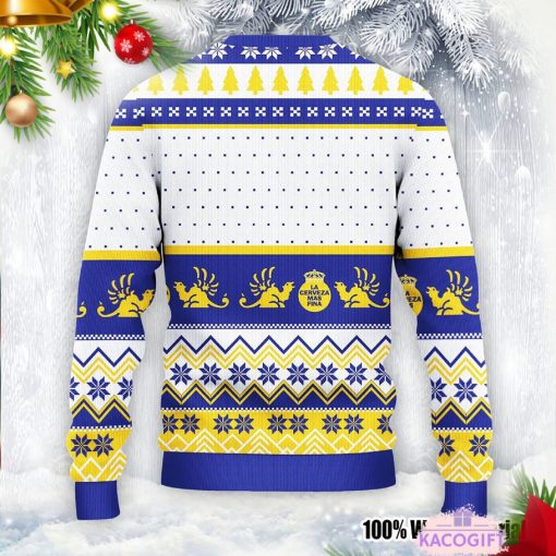 corona extra beer lover christmas sweater 3