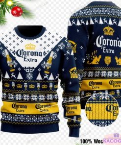 corona extra beer ugly christmas sweater sweatshirt 1