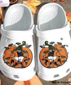 couple gnomes in pumpkin bats 3d printed crocs shoes 1