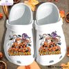 cute cow witch and pumpkins 3d printed crocs shoes 1