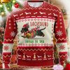 dachshund christmas gift all over print sweater 1