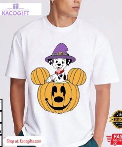 dalmatians witch halloween trick or treat unisex shirt 2 hpmceb