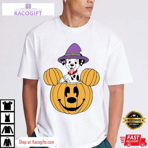 dalmatians witch halloween trick or treat unisex shirt 2 hpmceb