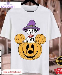 dalmatians witch halloween trick or treat unisex shirt 3 sziacr