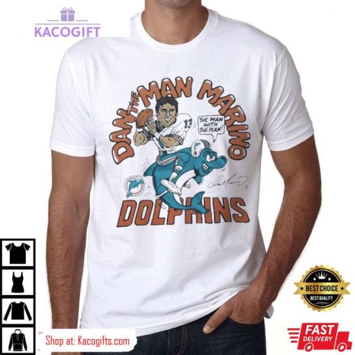 dan marino miami dolphins signature unisex shirt 1 igi3rk