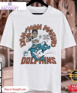 dan marino miami dolphins signature unisex shirt 3 tncz0q