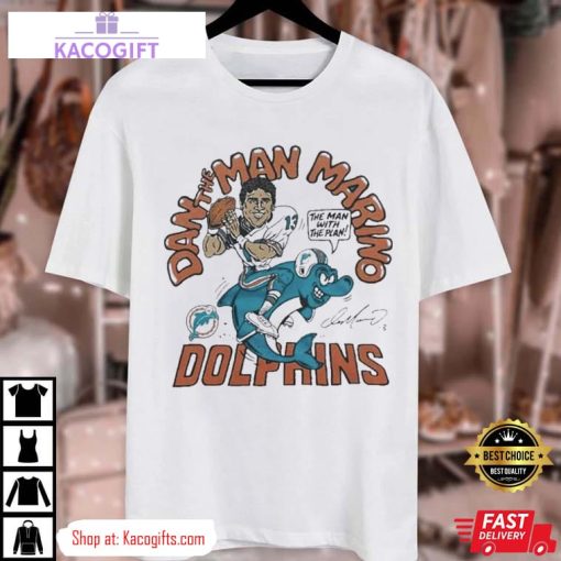 dan marino miami dolphins signature unisex shirt 3 tncz0q