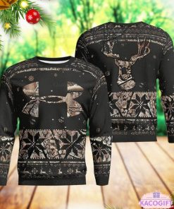 deer hunting ugly sweater christmas 1