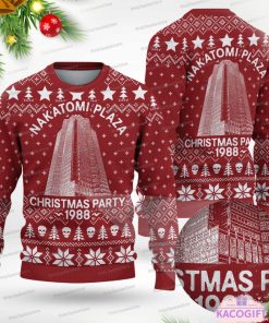 die hard nakatomi plaza christmas party 1988 ugly sweater 1