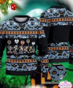 disney halloween ugly christmas sweater 1