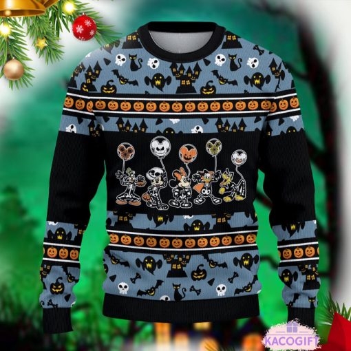 disney halloween ugly christmas sweater 2