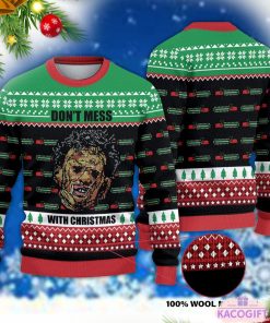 dont mess with texass christmas ugly sweater 1