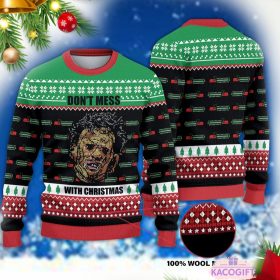 dont mess with texass christmas ugly sweater 1
